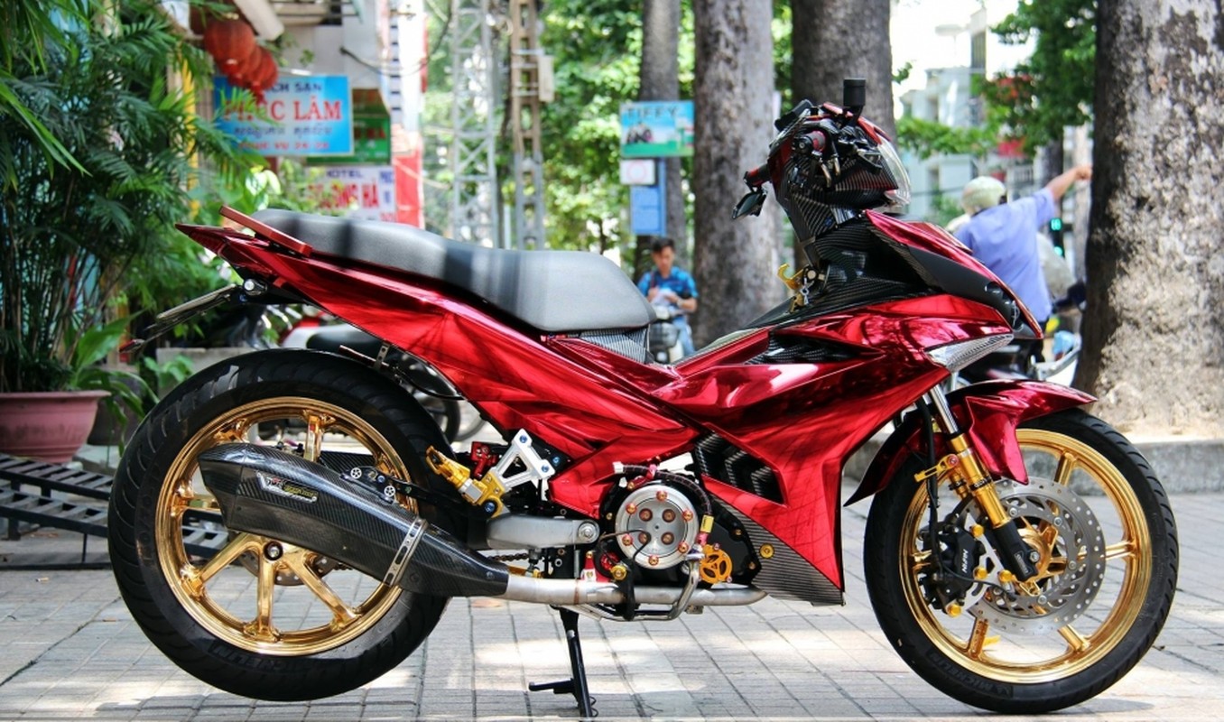 Yamaha Exciter 150 “khoac ao” crom anh hong cuc doc